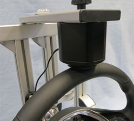 Steering Wheel Abrasion Test with Wear Analysis