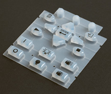 Slicone rubber keypad